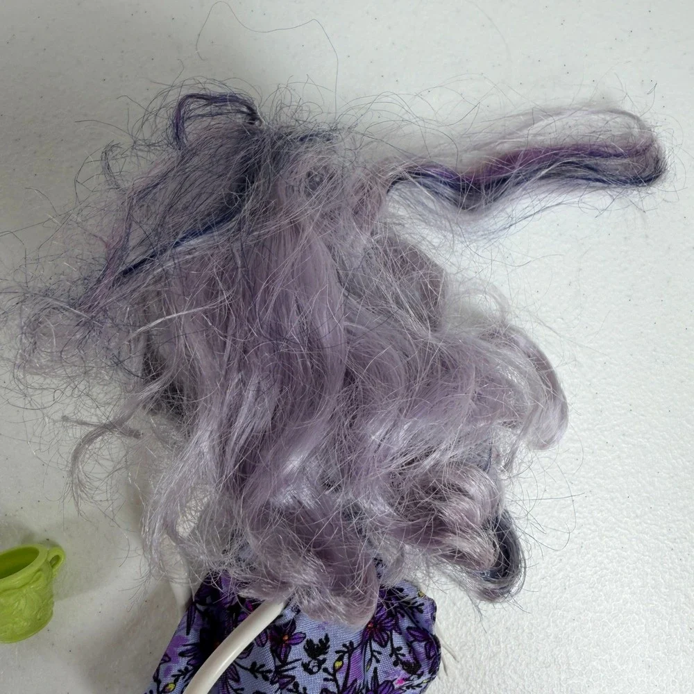 Monster High Catrine DeMew Doll New Scaremester Purple Floral Dress 2011 Mattel